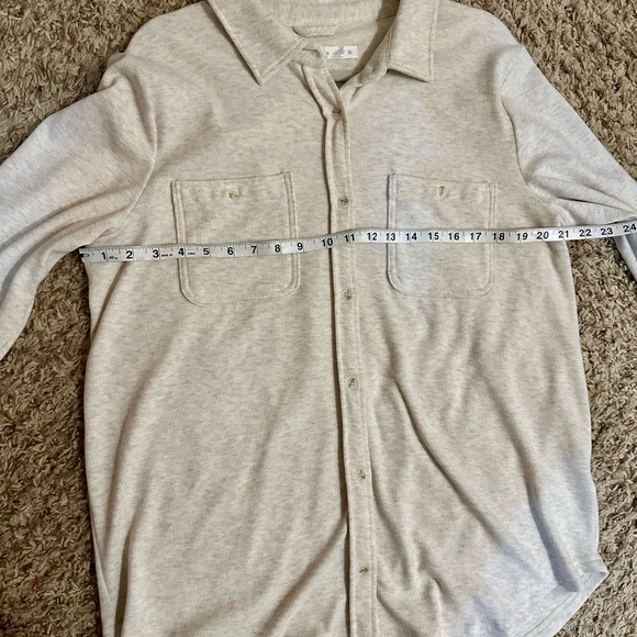 NWT Altar'd State Women’s Cream Collared Top - Size XL - Picture 7 of 7